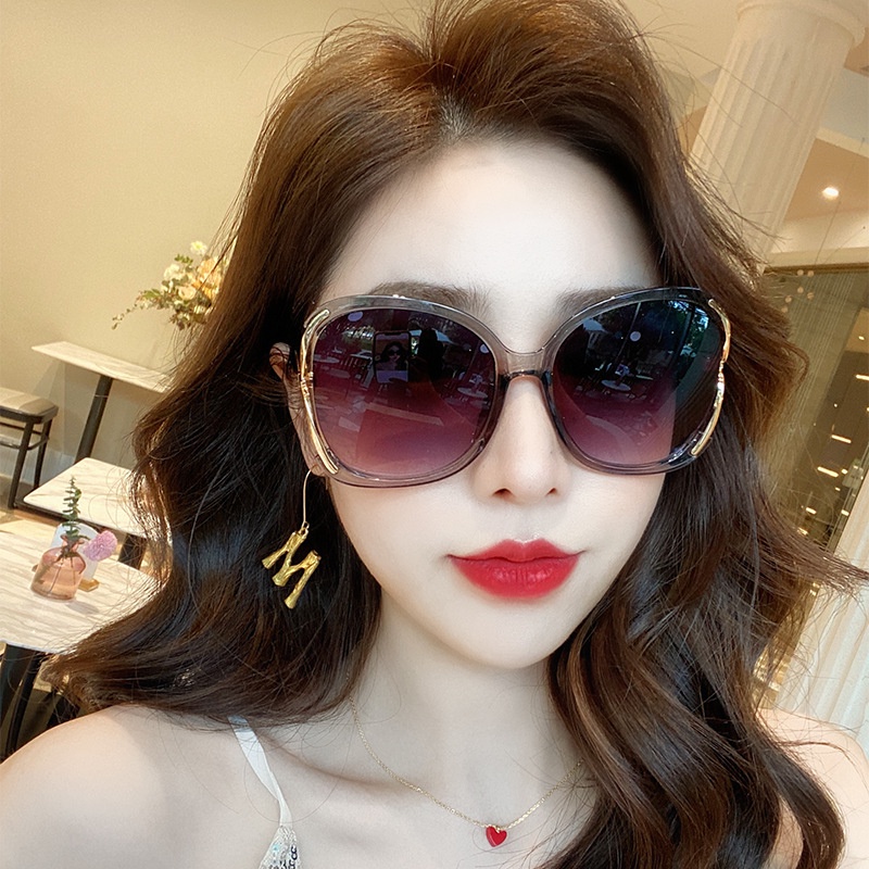 Kính Mát Chống Tia UV Phong Cách Âu Mỹ Cổ Điển Thời Trang