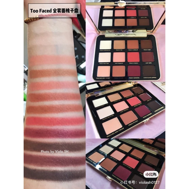 Phấn Mắt Too Faced Just Peachy Mattes | BigBuy360 - bigbuy360.vn