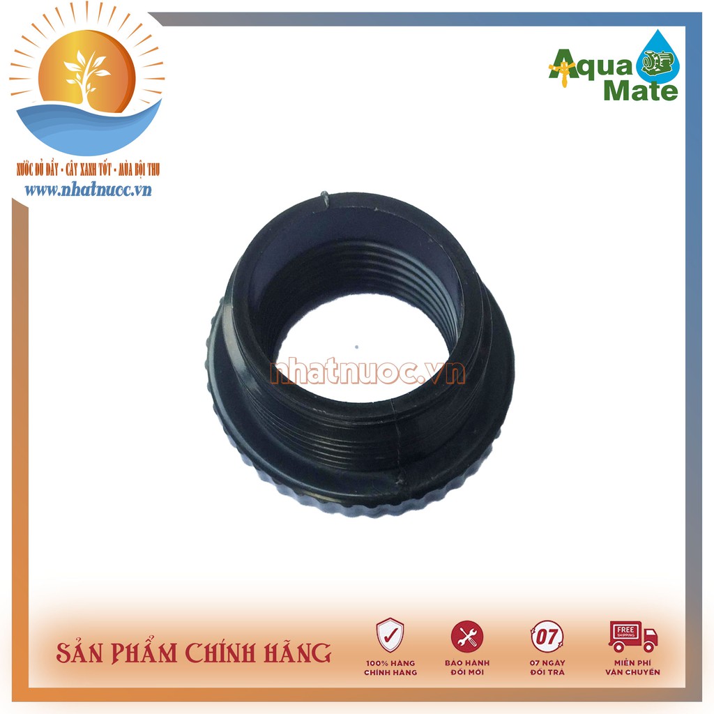 Lơ chuyển 27 về 21 Aquamate W-3340, Chuyển ren ngoài 3/4 về ren trong 1/2