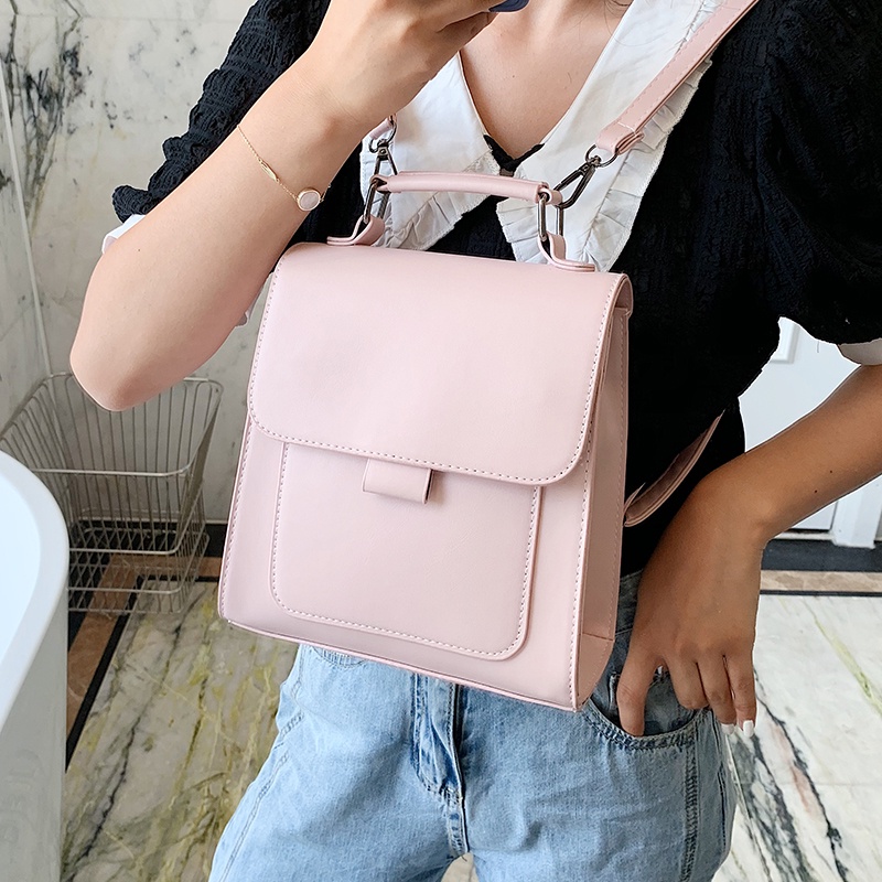 (Kèm ảnh Feedback) Balo mini nữ xinh xắn, đi học đi làm tiện lợi, phong cách trẻ trung năng động thời trang 2022