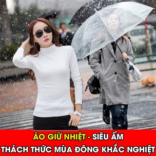QUẦN ÁO GIỮ NHIỆT NỮ - ÁO GIỮ ẤM