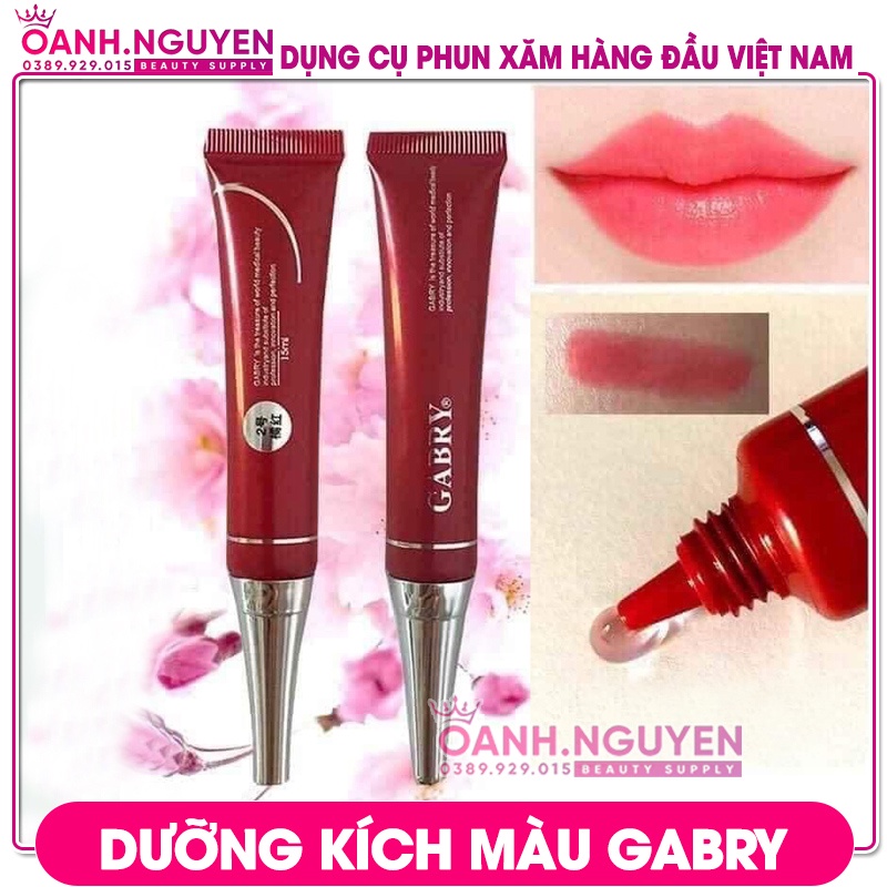 Dưỡng Gabry / Dưỡng Kích Màu Môi Sau Xăm