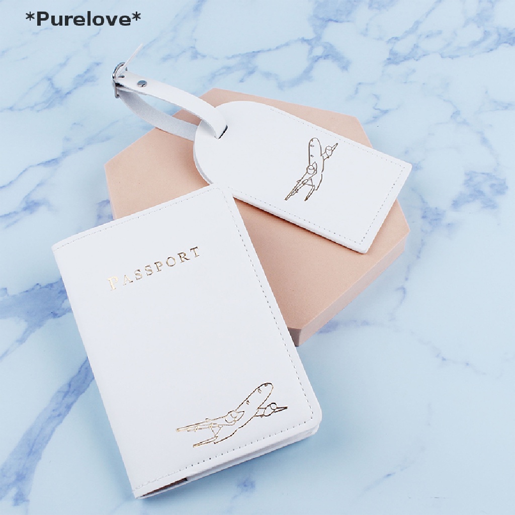 [Purelove] Vỏ Bọc Hộ Chiếu Cặp Đôi Du Lịch Đám Cưới [Bán Chạy]