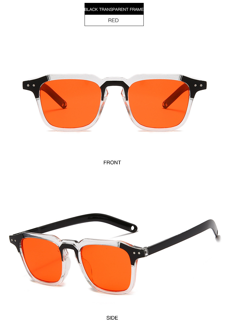 Kính Mát Gọng Vuông Chống Tia Uv400 Thời Trang Cho Nam Nữ | BigBuy360 - bigbuy360.vn