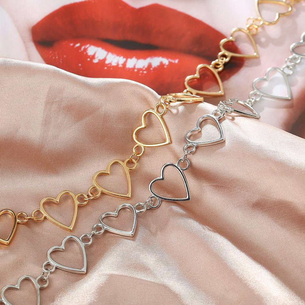 vòng cổ Mặt Hình Trái Tim Thời Trang Cho Nữ