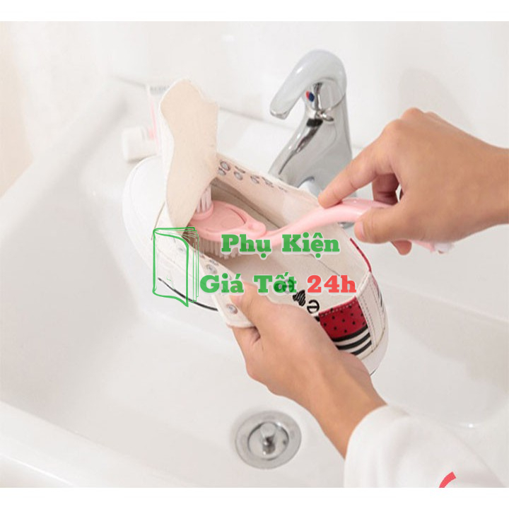 Bàn Chải Giặt Giày Giúp Chùi Giày Sạch Sẽ Mọi Góc Ngách
