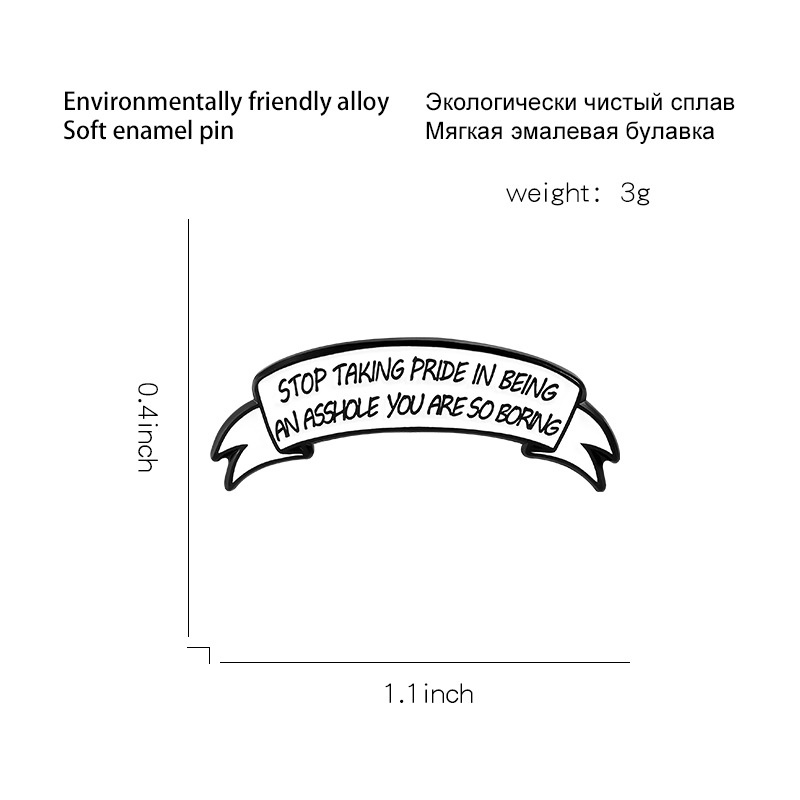Ghim Cài Áo Hình Nốt Nhạc Trắng Đen Sáng Tạo