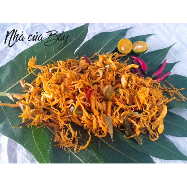 KHÔ GÀ ỚT LÁ CHANH 0,5KG | BigBuy360 - bigbuy360.vn