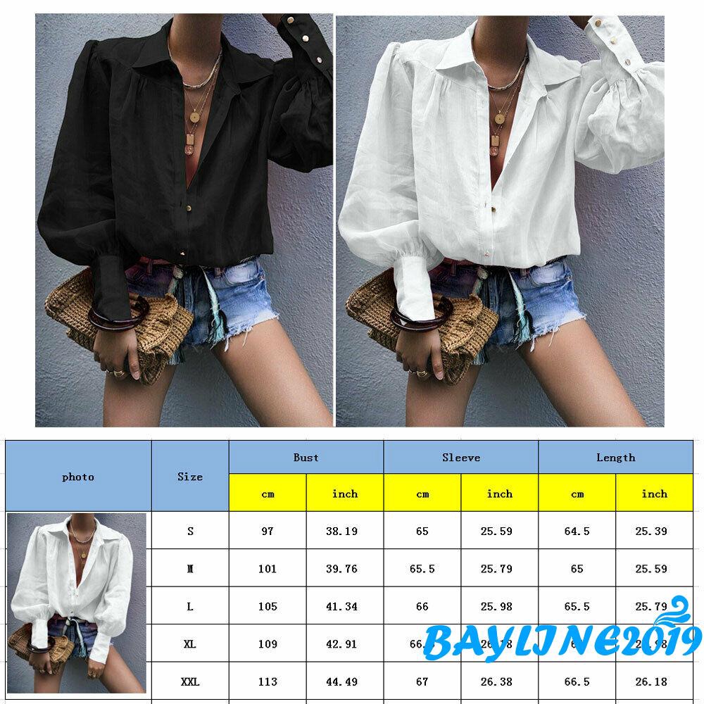 Áo sơ mi tay dài cổ chữ V thời trang gợi cảm cho nữ