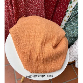 vải đũi xốp trơn
