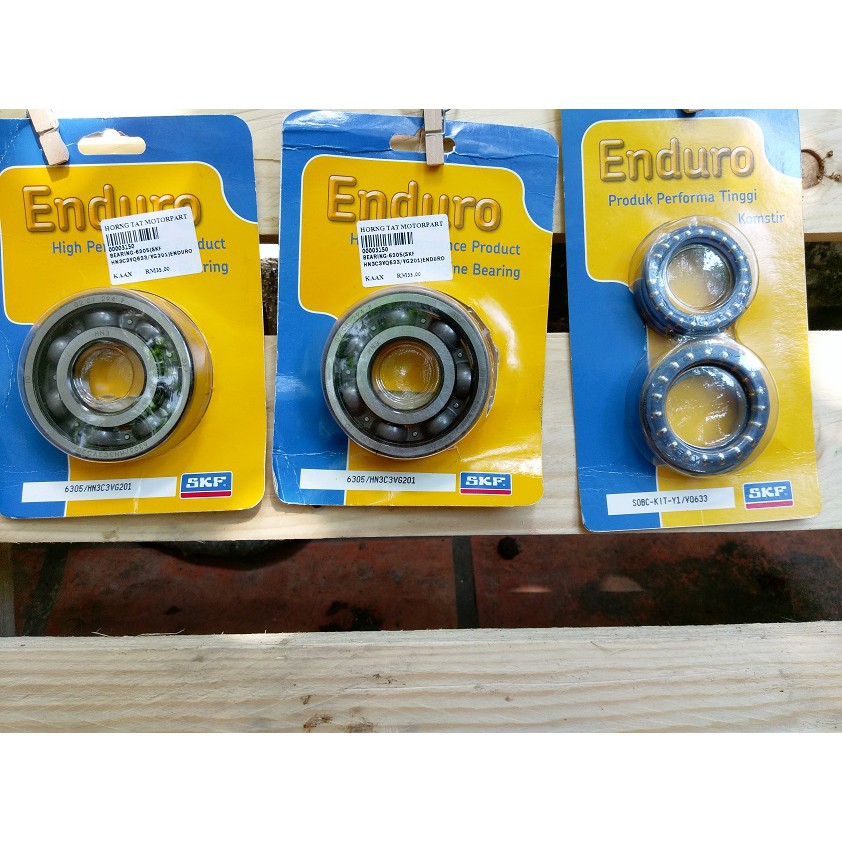 Bạc đạn dên SKF Enduro Best performance cho Exciter 135, 150, 155