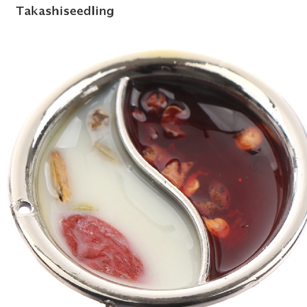 Mô Hình Nồi Lẩu 2 Trong 1 Tỉ Lệ 1 / 12 Trang Trí Nhà Búp Bê