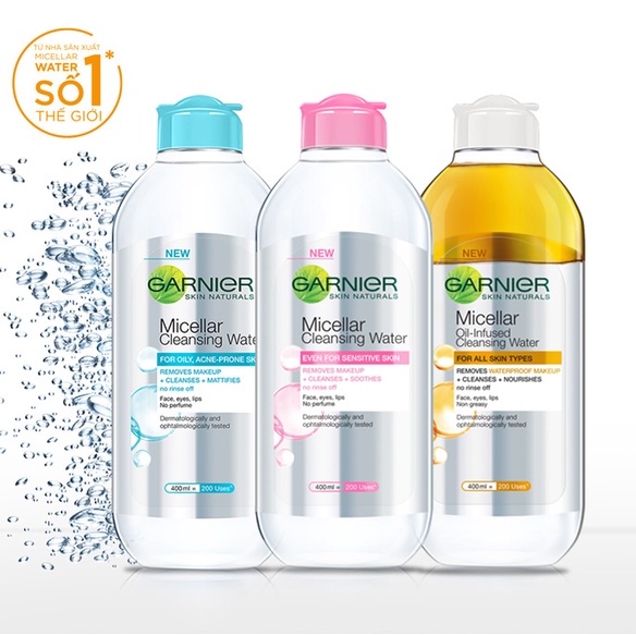 Nước Tẩy Trang Garnier Micellar Water 400ml | BigBuy360 - bigbuy360.vn