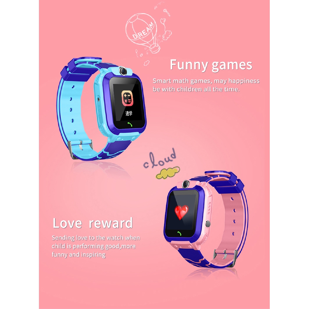 Kid SmartWatches Baby Watch for Children SOS Call Location Finder Locator Tracker Anti Lost Monitor+Box