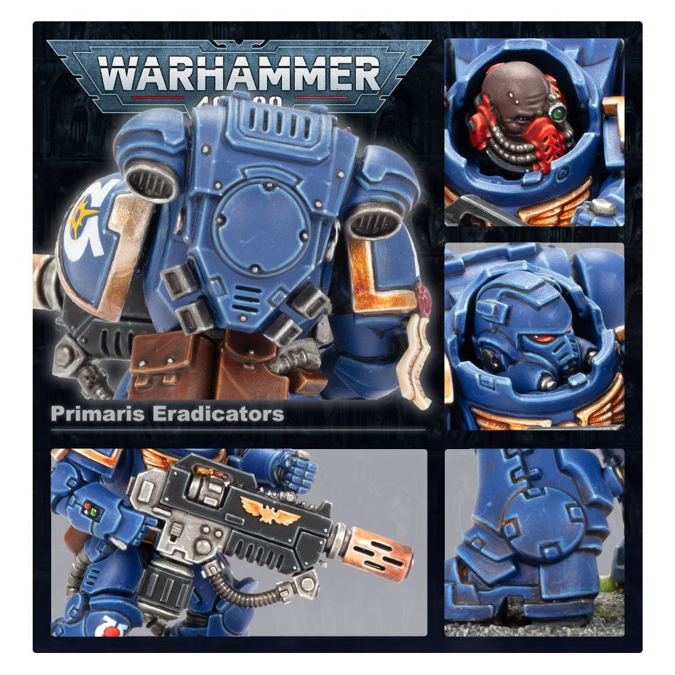 Mô hình nhân vật Warhammer 40k Space Marines Primaris Eradicators