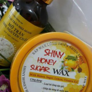 Combo 3: wax tẩy lông 350g + mỡ trăn