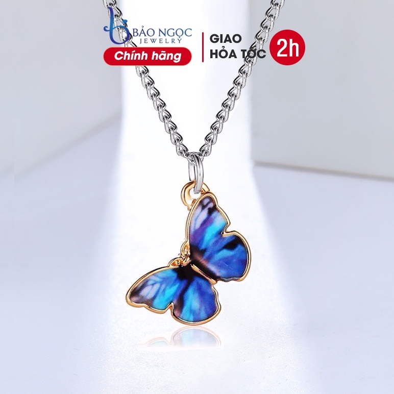 Dây chuyền hình bươm bướm phong cách thời trang xinh xắn cho phái nữ XB-DB46 - Bảo ngọc Jewelry