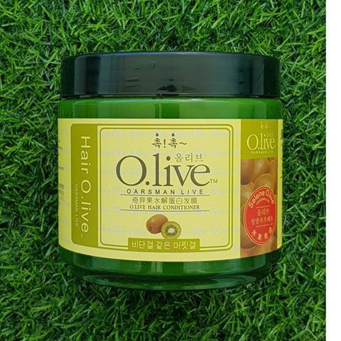 HẤP DẦU DƯỠNG MƯỢT TÓC OLIVE OARSMAN LIVE 750G HÀN QUỐC CHÍNH HÃNG - 5345