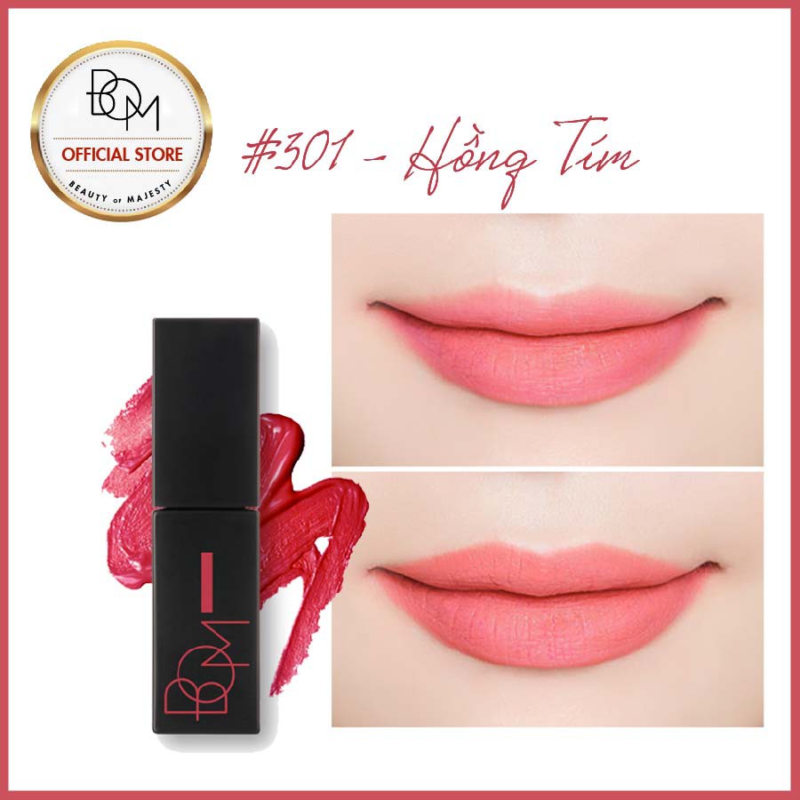 Son Kem Lì Mượt Môi Lâu Trôi BOM Matt Holic Tint 8.5g