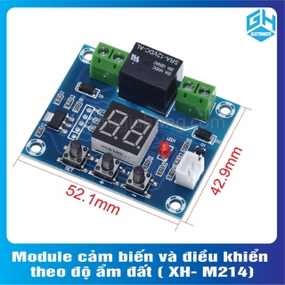 Module cảm biến và điều khiển theo độ ẩm đất ( XH- M214)