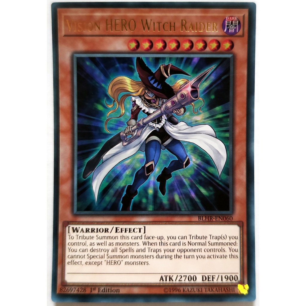 [Thẻ Yugioh] Vision HERO Witch Raider |EN| Ultra Rare (GX)