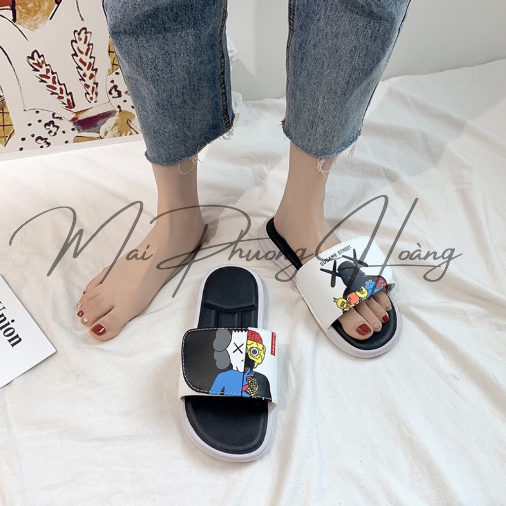 Dép nam nữ quai ngang SUSAME quai dán thời trang cực đẹp full size từ 35-44