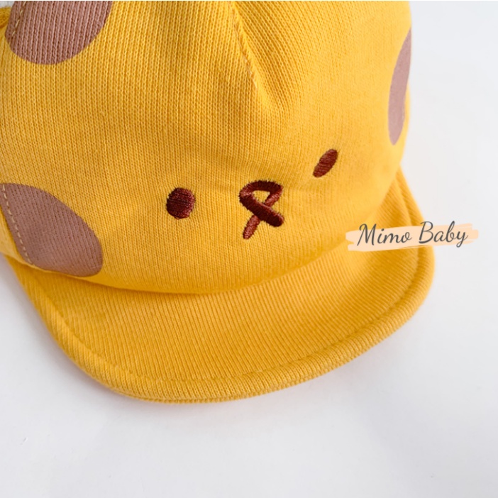 Mũ nón lưỡi trai hình chú hươu xinh xắn cho bé MH118 Mimo Baby