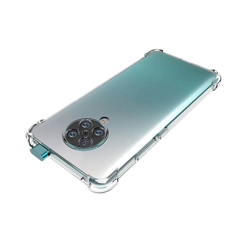 Ốp điện thoại trong suốt chống sốc chống rơi dành cho Redmi K30 Ultra