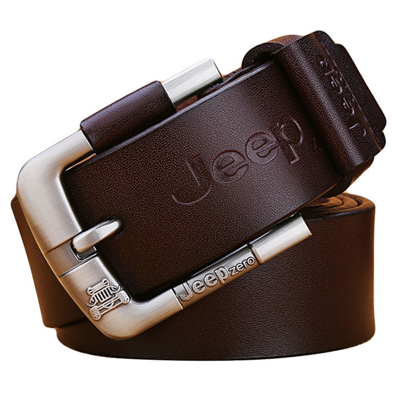 JEEP Thắt Lưng Da Thật 100% Chất Lượng Cao Cho Nam