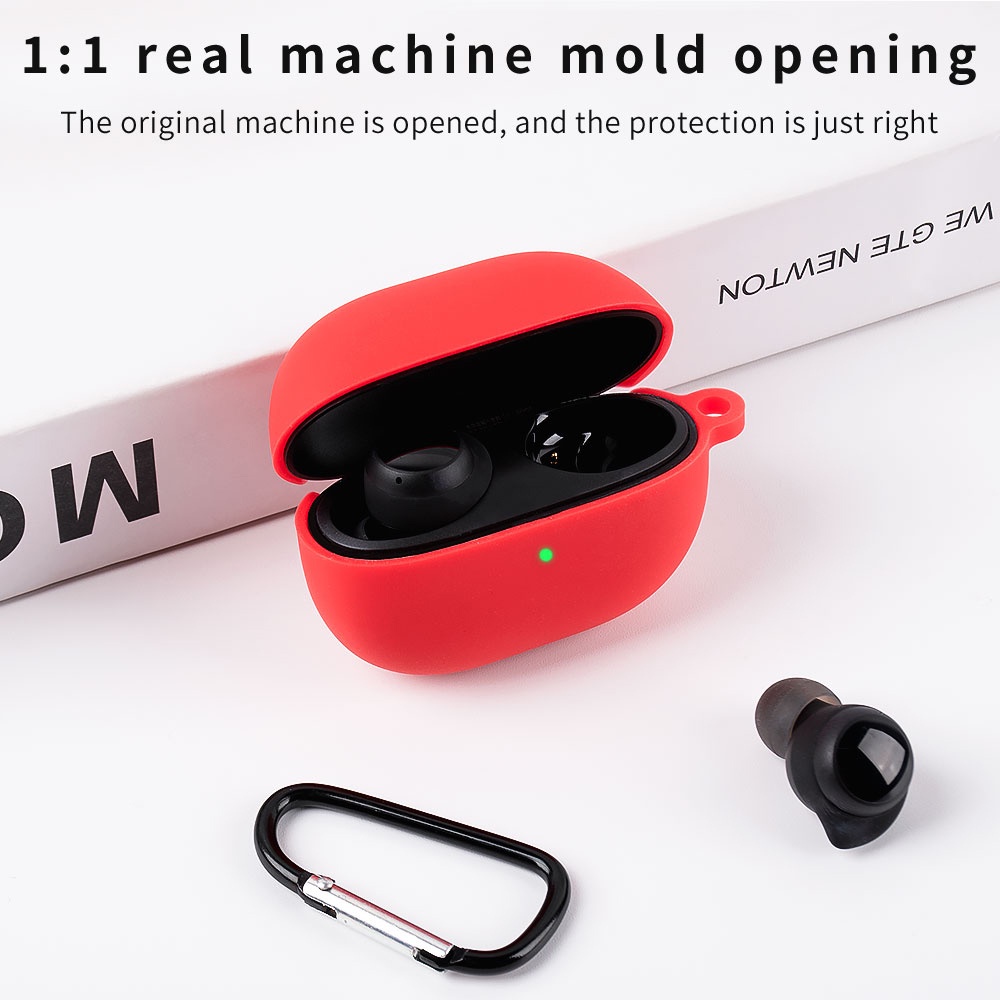 Vỏ Bảo Vệ Hộp Sạc Tai Nghe Không Dây Xiaomi Redmi Buds 3 Lite TWS 3 Youth Bằng Chất Liệu Silicone