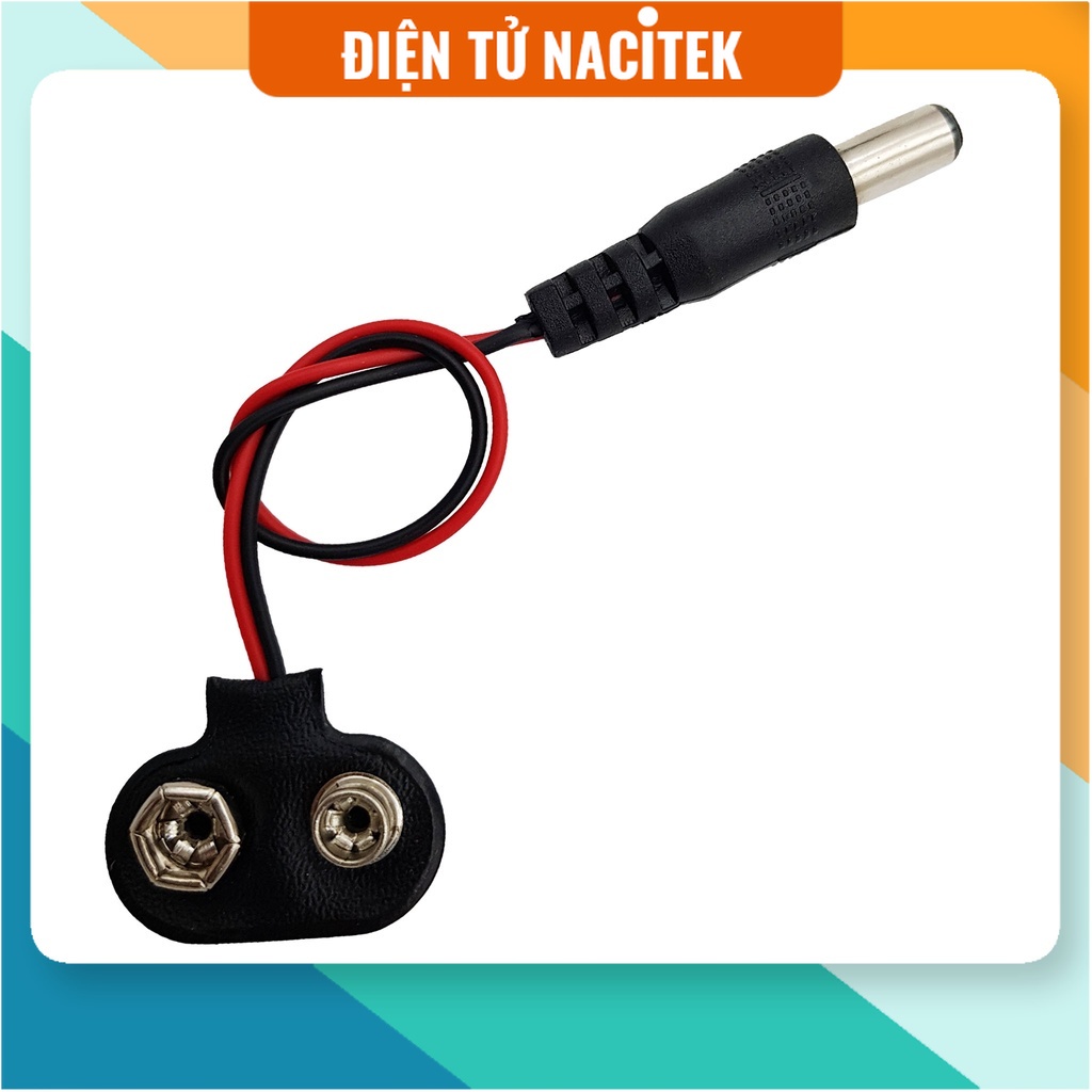 [NSHOP] Jack pin 9V đầu ra DC