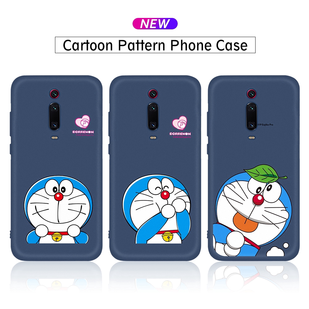 Doraemon Pattern Phone Case for  Xiaomi Redmi Note 5 6 7 8 Pro 6A 7A 7 K20 Pro Cartoon Soft Painted Case | BigBuy360 - bigbuy360.vn