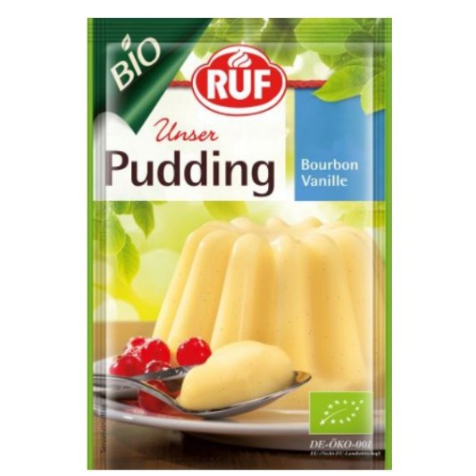 {Date 3/2022} Bột Pudding Hữu Cơ Hương Vani Ruf 40g