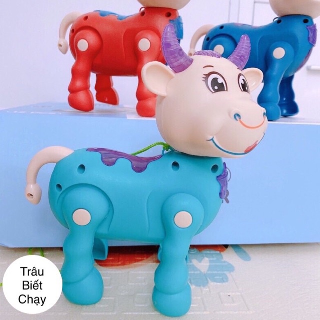 Đồ chơi con cua/ con trâu/ con rùa chạy pin có nhạc và đèn phát sáng cho bé - TiNa’s House