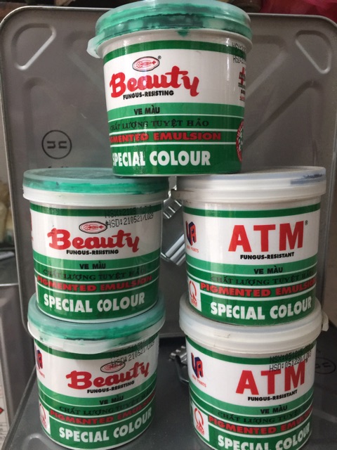 [Sơn chậu] Ve màu pha sơn nước ATM/Beauty (225ml)