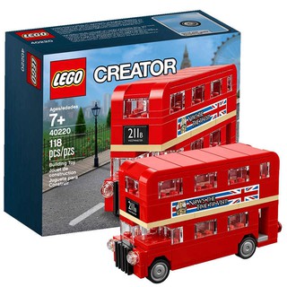 40220 Đồ chơi lắp ráp Iego London Bus - Đồ chơi Đồ chơi lắp ráp Iego Xe buýt 2 tầng mini