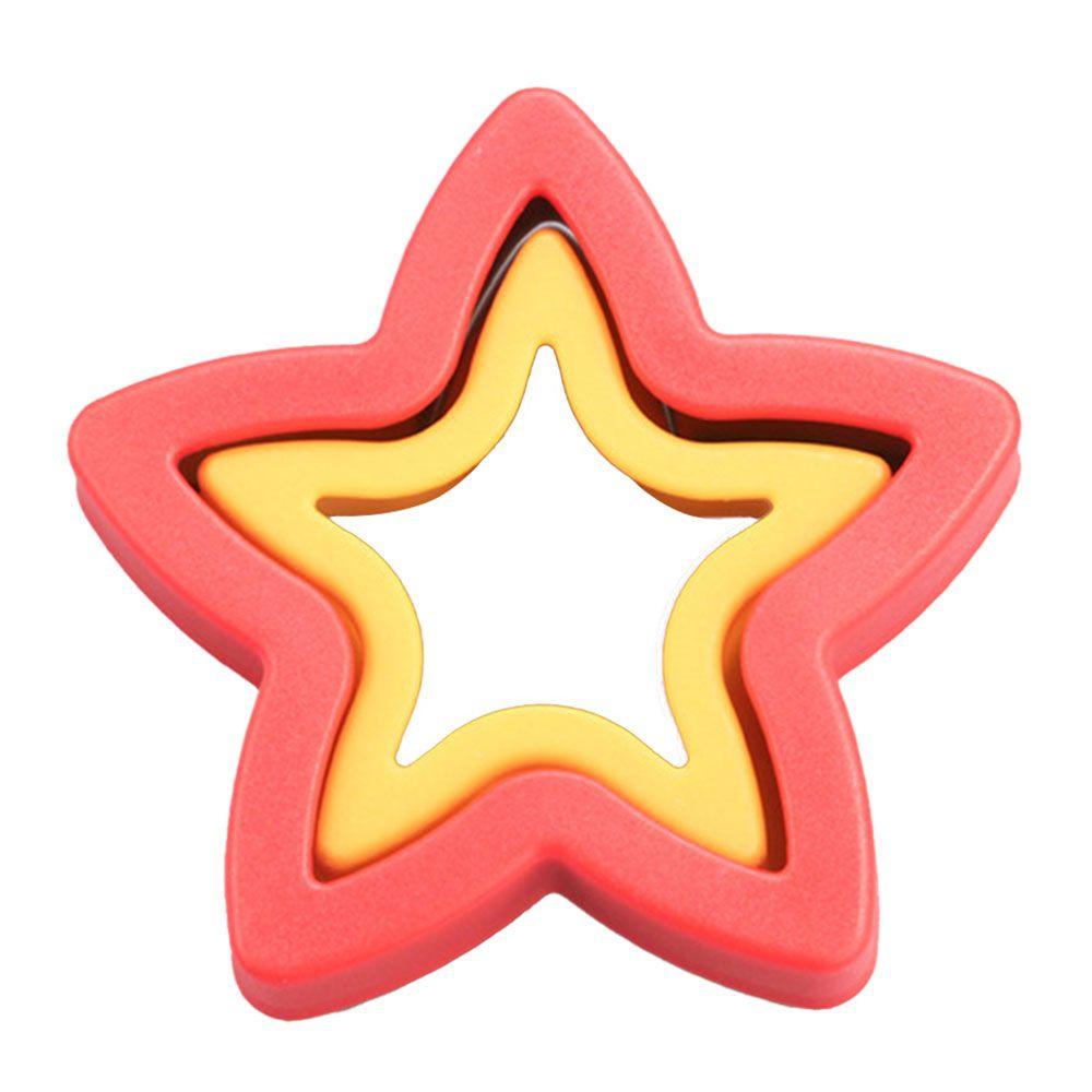 Khuôn Cắt Bánh Quy Hình Tròn / Vuông 3D Bằng Thép Không Gỉ