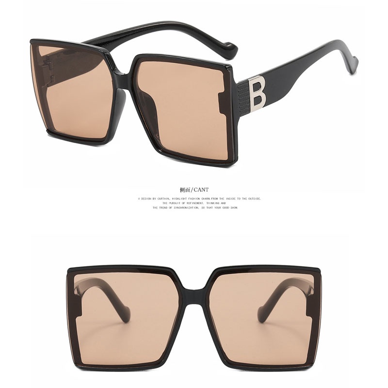 Kính Mát Gọng Vuông Thời Trang Hàn Quốc Chống Tia UV400