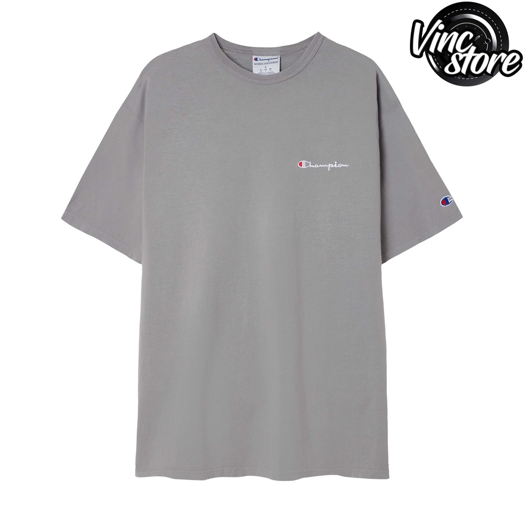 Áo thun Champion Dyed Emroidered Logo unisex chính hãng