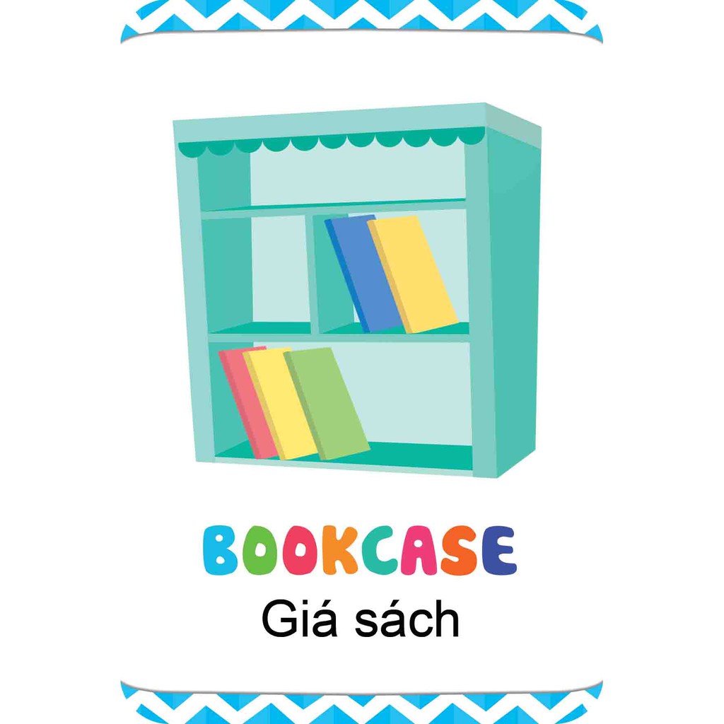 Sách-Thẻ học vui cùng bé - Bé nhận biết và tô mầu đồ vật gia đình