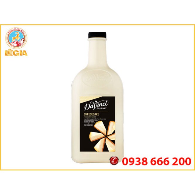 Sốt Phô Mai DAVINCI 2L (CHEESECAKE SAUCE)
