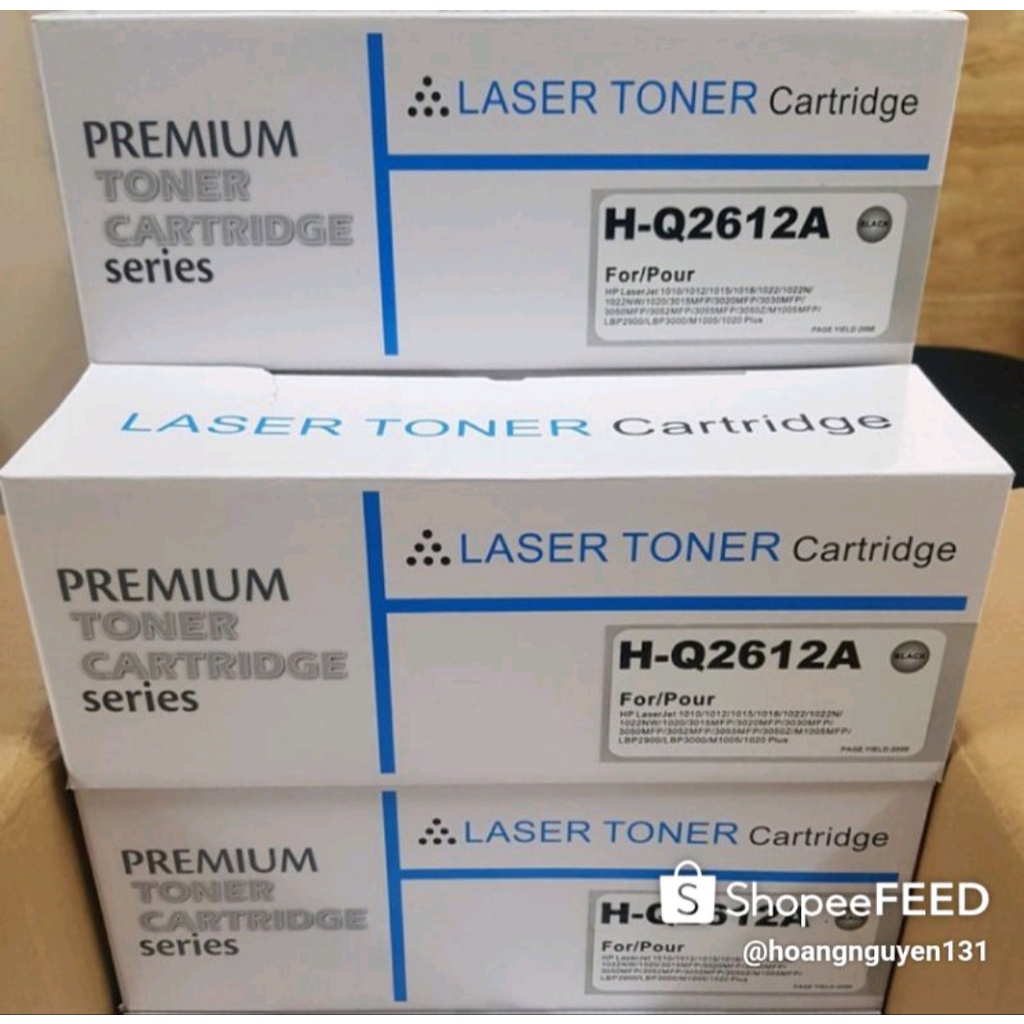 Hộp mực máy in Canon 2900 (12A), Nhập khẩu mới 100%