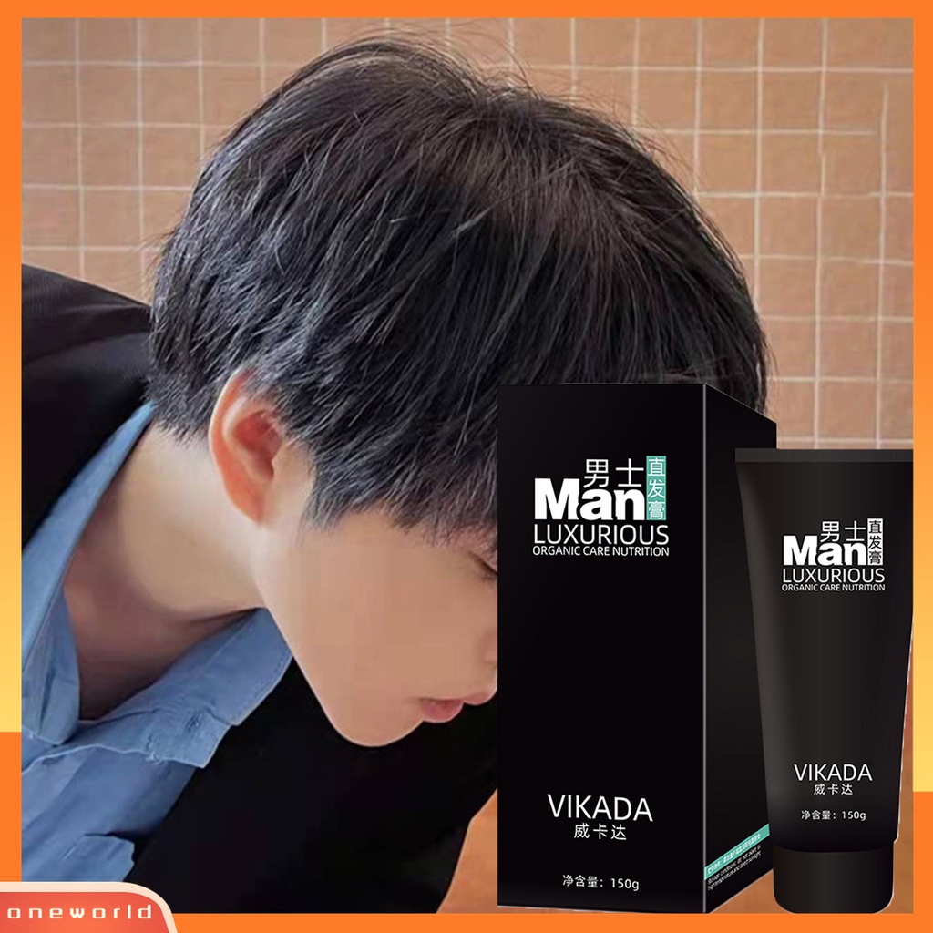 Kem Làm Thẳng Tóc 150ml Tự Nhiên Không Làm Tổn Thương Tóc Cho Nam
