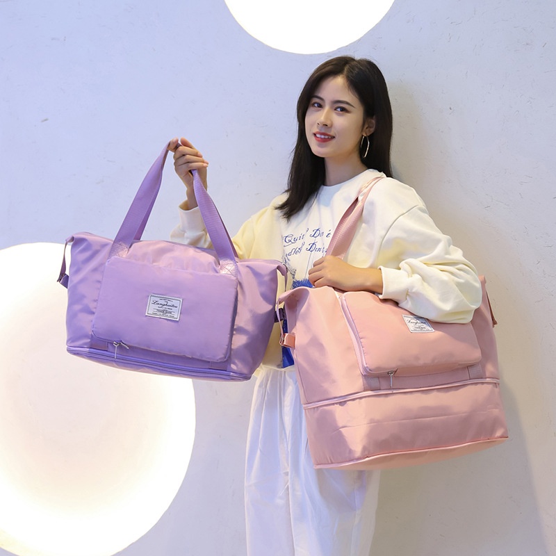 Túi đeo vai IELGY có thể gấp lại sức chứa lớn cho nữ