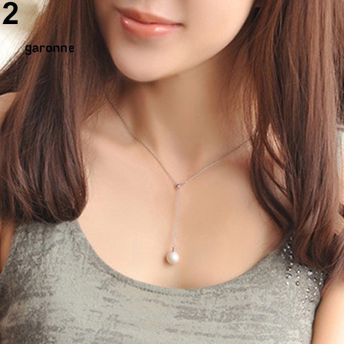 Dây chuyền ngọc trai giả thời trang nữ