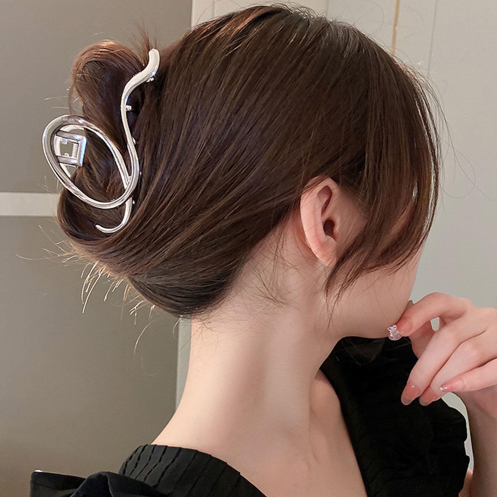 Kẹp Tóc Hình Cá Mập Lớn Bất Đối Xứng Thời Trang Mùa Hè Cho Nữ T7T9