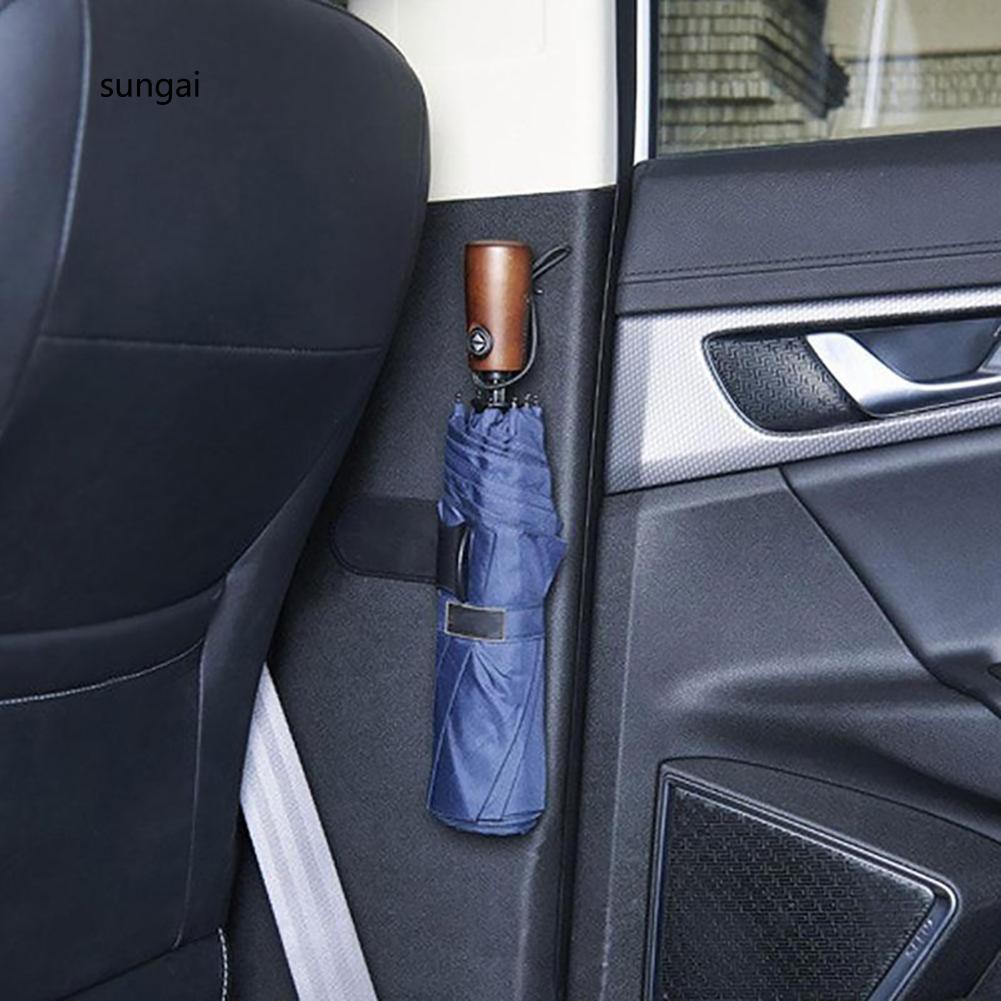 Móc để dù treo tường làm từ nhựa PP màu đen kích thước 14cm x 5.2cm tiện dụng | BigBuy360 - bigbuy360.vn