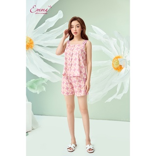 Đồ Bộ Mặc Nhà Hai Dây Lụa Emma EHSLU.22.53.09