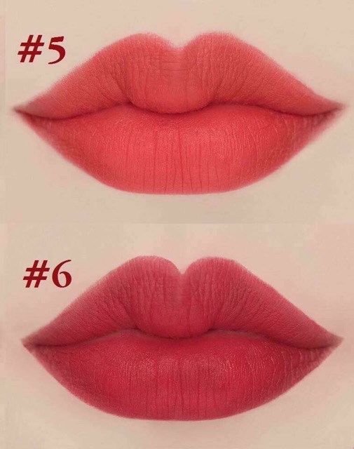 Son lì Innisfree Real Fit Velvet Lipstick màu 06 - đỏ tươi