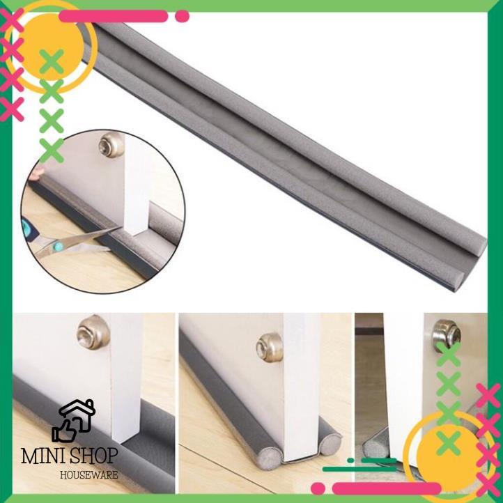 (Sỉ 10 Cây) Thanh Nẹp Xốp Chặn Khe Cửa - Ron, Đệm Cửa – Ngăn Côn Trùng, Thoát Hơi Máy Lạnh, Chống Ồn,Bụi Bẩn